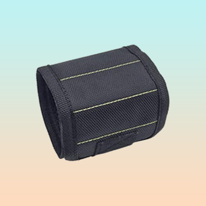 MUÑEQUERA MAGNETICA TORNILLOS CLAVOS BROCAS LLAVES NEGRO N/A