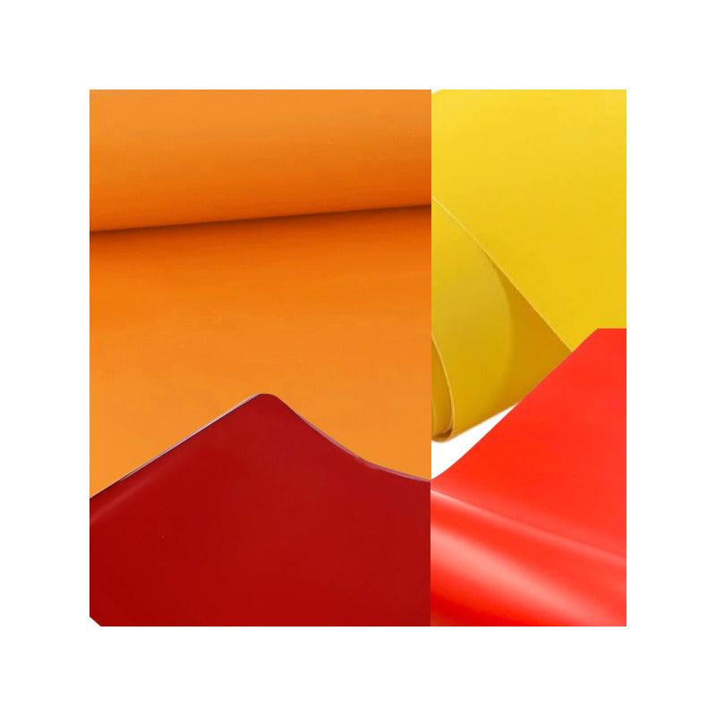 4x VINILO GAMA CALIDOS AMARILLOS NARANJAS ROJOS KIT | 4x WARM COLOR VINYL SET YELLOWS ORANGES REDS