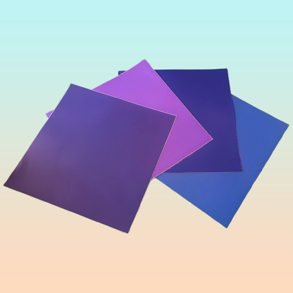 4x VINILO GAMA FRIOS VIOLETAS MATE KIT | 4x MATTE COOL-TONE VIOLET VINYL KIT