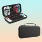 ESTUCHE RIGIDO NINTENDO SWITCH 26X13X4 CMS 10 BOLSILLOS SD NEGRO