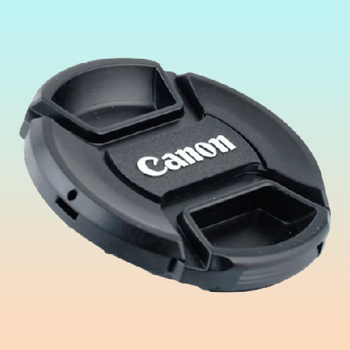 TAPA CANON LENTE FRONTAL+CUERDA Ø67MM VIDEO FOTO CAMARA NEGRO