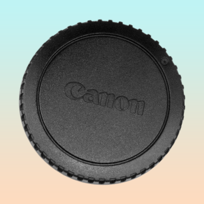 TAPA COBERTORA DELANTERA CUERPO CAMARA MODELOS EF CANON NEGRO