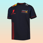 CAMISETA F1 RACING DEPORTIVA POLIESTER TRANSPIRABLE REDBULL AZUL MARINO REDBULL F1 - 1 MAX VERSTAPPEN 2XL (ASIA) POLIÉSTER