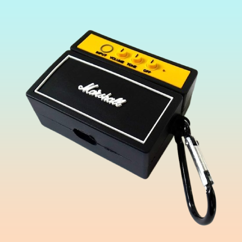 ESTUCHE AUDÍFONOS AIRPODS PRO TIPO AMPLIFICADOR MARSHALL MIXTO