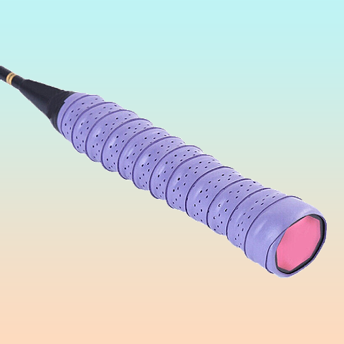 BANDA ANTIDESLIZANTE MANGO RAQUETA TENIS SQUASH CAÑA PESCAR VIOLETA 2.4