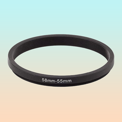 58MM-55MM ANILLO CONVERTIDOR CONVERSOR LENTE CANON NIKON  55 MM 58 MM