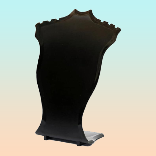 EXHIBIDOR COLLAR ARETES JOYAS PENDIENTES SOPORTE JOYERIA BLANCO