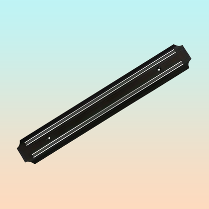 ORGANIZADOR CUCHILLOS UTENSILIOS COCINA MAGNÉTICO PARED NEGRO
