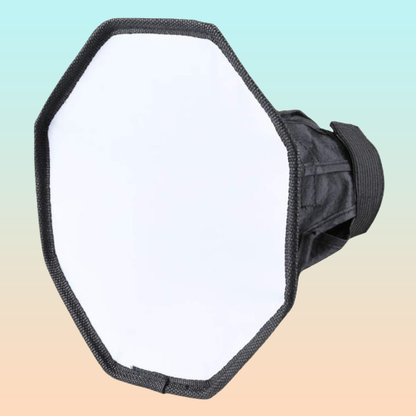 CAJA LUZ OCTAGONAL 8  FLASH EXTERNO SOFTBOX PLEGABLE N/A
