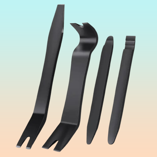 PALANCAS PLÁSTICAS NEGRO DESENSAMBLE ACCESORIOS VEHÍCULO N/A