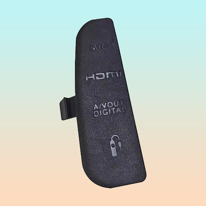 CUBIERTA TAPA COBERTOR GOMA CAUCHO CONEXIONES CANON 60D NEGRO