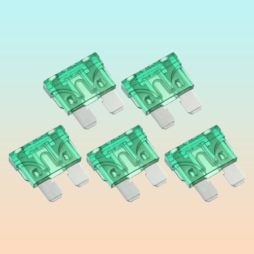 JUEGO 5 FUSIBLES STANDAR CARRO ATO/ATC DE 30A SET KIT