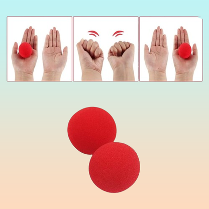 2X BOLAS PARA MAGIA ILUSIONISMO EVENTOS TRUCOS JUEGOS