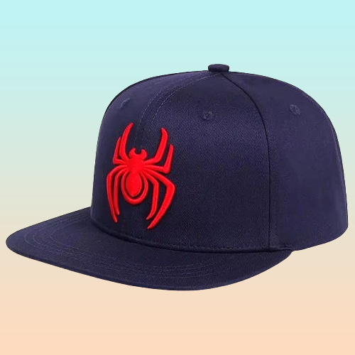 GORRA SPIDERMAN AZUL LOGO ROJO MARVEL AVENGERS CACHUCHA AZUL OSCURO 6