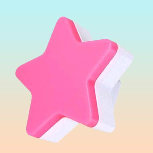 LUZ LED NOCTURNA NIÑOS SENSOR CONTROL PARED ALCOBA ROSADO 110V ROSA