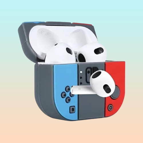 ESTUCHE AUDIFONOS AIRPODS 3 TIPO NINTENDO SWITCH MIXTO