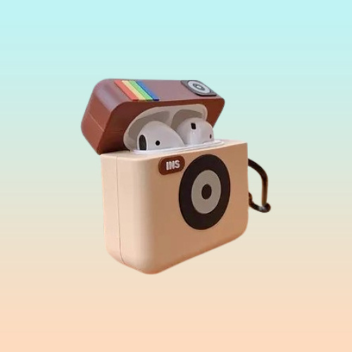 ESTUCHE AUDIFONOS AIRPODS 1RA | 2DA GEN TIPO INSTAGRAM MIXTO