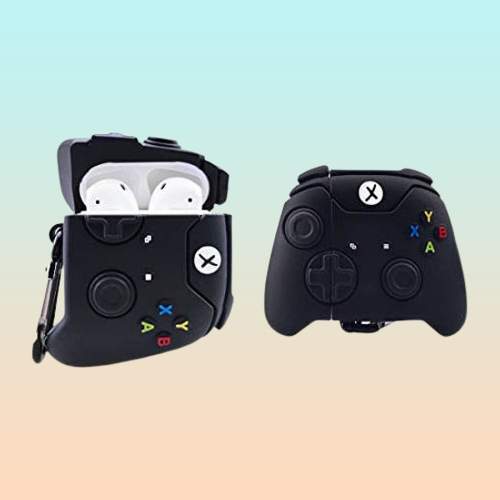 ESTUCHE AUDIFONOS AIRPODS 1RA | 2DA GEN TIPO CONTROL XBOX MIXTO