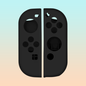 JUEGO PROTECTOR SILICONA CONTROL PARA NINTENDO SWITCH & OLED NEGRO