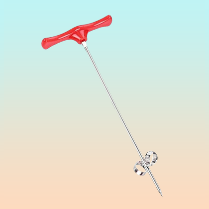 CORTADOR ESPIRAL VERDURAS ACERO INÓXIDABLE MANUAL ENSALADAS ROJO