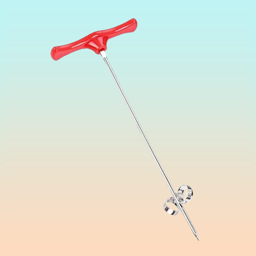 CORTADOR ESPIRAL VERDURAS ACERO INÓXIDABLE MANUAL ENSALADAS ROJO