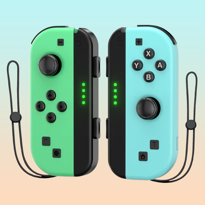 CONTROL MANDO INALÁMBRICO PARA NINTENDO SWITCH JOY-CON VERDE Y AZUL