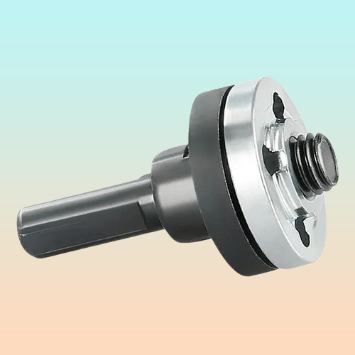 ADAPTADOR ANGULAR 10mm TALADRO A PULIDORA AMOLADORA CEPILLO | 10mm ANGLE ADAPTER FROM DRILL TO POLISHER / ANGLE GRINDER / BRUSH