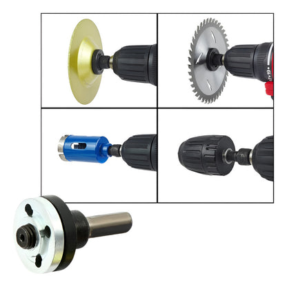 ADAPTADOR ANGULAR 10mm TALADRO A PULIDORA AMOLADORA CEPILLO | 10mm ANGLE ADAPTER FROM DRILL TO POLISHER / ANGLE GRINDER / BRUSH