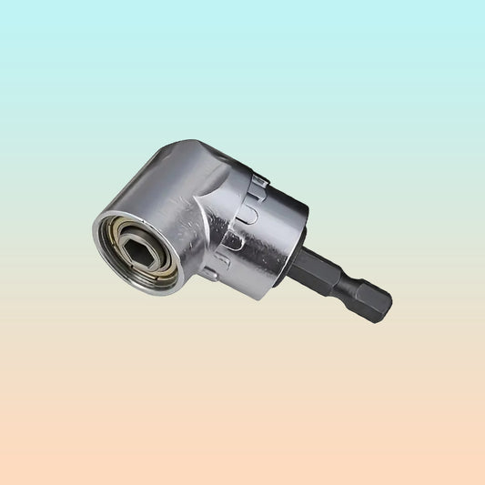 ADAPTADOR BROCA ÁNGULO 105° ACERO TALADRO DESTORNILLADOR | 105° ANGLE DRILL BIT ADAPTER STEEL DRILL SCREWDRIVER
