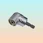 ADAPTADOR BROCA ÁNGULO 105° ACERO TALADRO DESTORNILLADOR | 105° ANGLE DRILL BIT ADAPTER STEEL DRILL SCREWDRIVER
