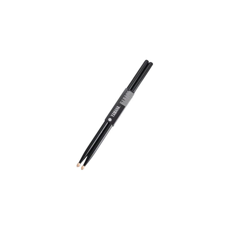 BAQUETAS 5A YAMAHA NEGRAS PUNTA MADERA BATERÍA PERCUSIÓN NEGRO 5A | YAMAHA 5A BLACK DRUMSTICKS WOOD TIP DRUM PERCUSSION BLACK 5A
