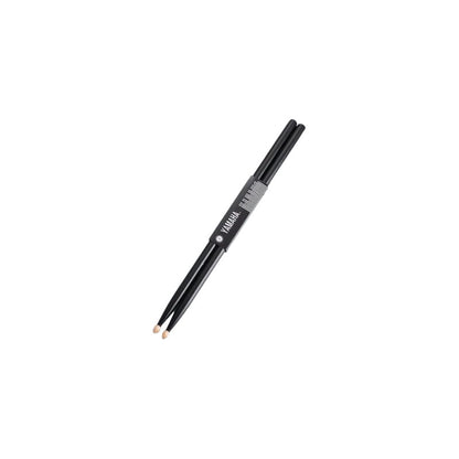 BAQUETAS 5A YAMAHA NEGRAS PUNTA MADERA BATERÍA PERCUSIÓN NEGRO 5A | YAMAHA 5A BLACK DRUMSTICKS WOOD TIP DRUM PERCUSSION BLACK 5A
