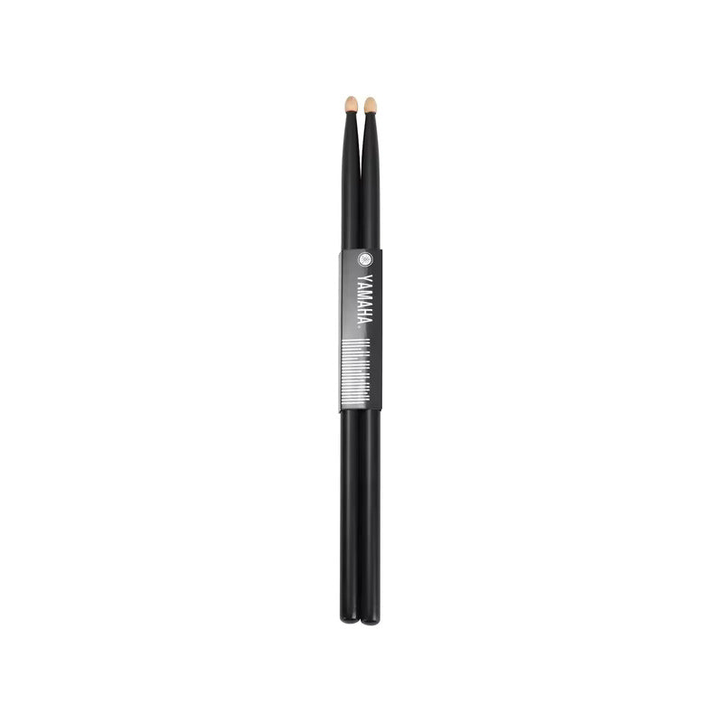 BAQUETAS 5A YAMAHA NEGRAS PUNTA MADERA BATERÍA PERCUSIÓN NEGRO 5A | YAMAHA 5A BLACK DRUMSTICKS WOOD TIP DRUM PERCUSSION BLACK 5A
