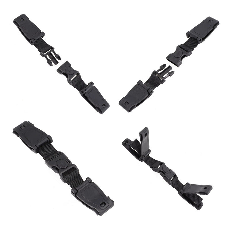 CINTURON SEGURIDAD BROCHE CORREA AJUSTE SILLA NIÑOS CARRO NEGRO | CHILD CAR SEAT SAFETY BELT BUCKLE STRAP ADJUSTER BLACK
