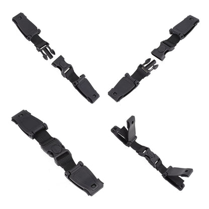 CINTURON SEGURIDAD BROCHE CORREA AJUSTE SILLA NIÑOS CARRO NEGRO | CHILD CAR SEAT SAFETY BELT BUCKLE STRAP ADJUSTER BLACK

