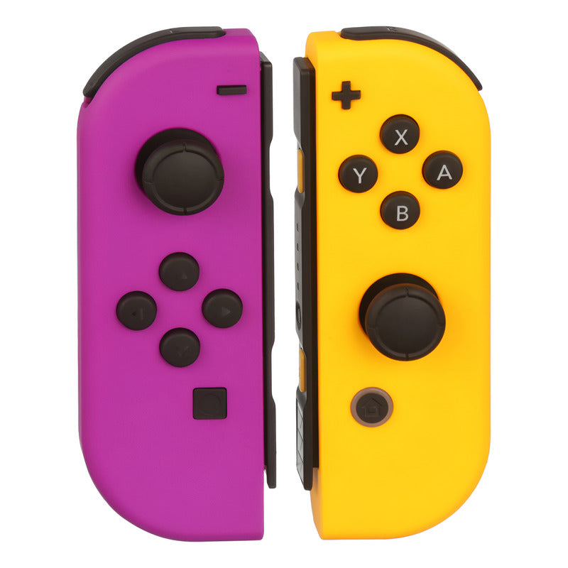 CONTROL MANDO INALÁMBRICO PARA NINTENDO SWITCH JOY-CON VIOLETA Y NARANJA | WIRELESS CONTROLLER FOR NINTENDO SWITCH JOY-CON PURPLE AND ORANGE
