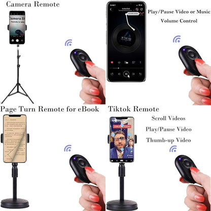 CONTROL REMOTO BLUETOOTH CAMARA CELULAR ANDROID IOS VIDEO | BLUETOOTH REMOTE SHUTTER FOR ANDROID & iOS SMARTPHONE CAMERA VIDEO