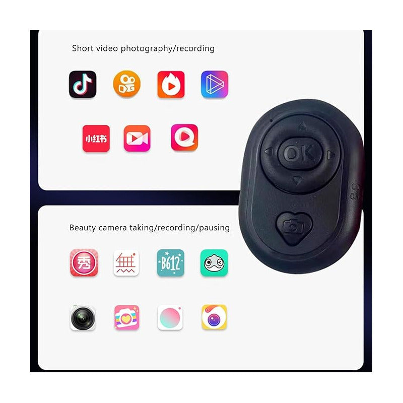 CONTROL REMOTO BLUETOOTH CAMARA CELULAR ANDROID IOS VIDEO | BLUETOOTH REMOTE SHUTTER FOR ANDROID & iOS SMARTPHONE CAMERA VIDEO
