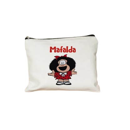 COSMETIQUERA MAFALDA MAQUILLAJE BOLSO CARTUCHERA LABIAL | COSMETIC BAG MAFALDA MAKEUP POUCH LIPSTICK CASE