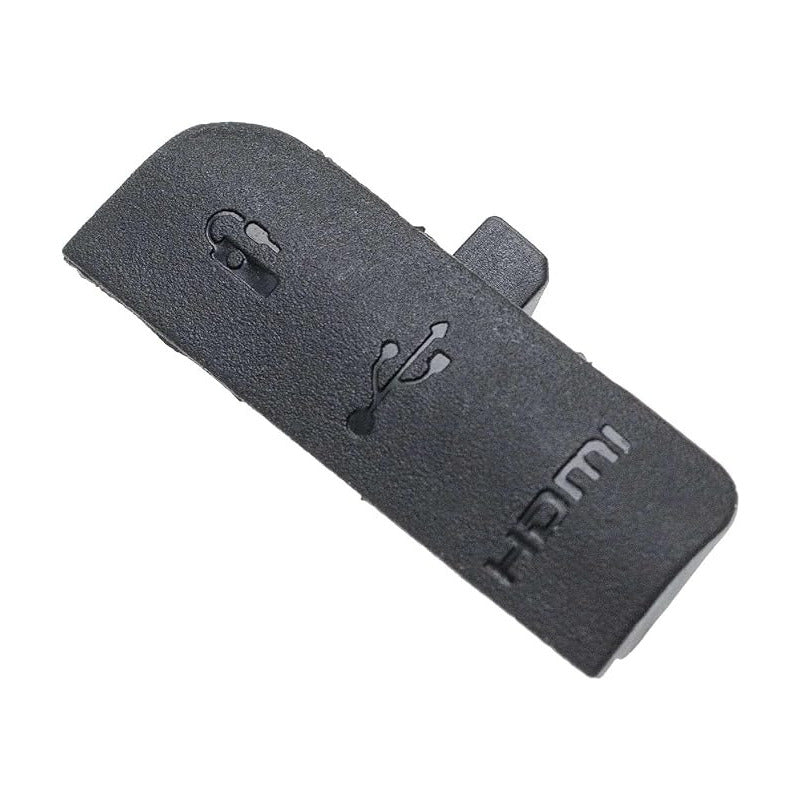CUBIERTA TAPA COBERTOR GOMA CAUCHO CONEXIONES CANON 1100D NEGRO | RUBBER PORT COVER CAP FOR CANON 1100D BLACK
