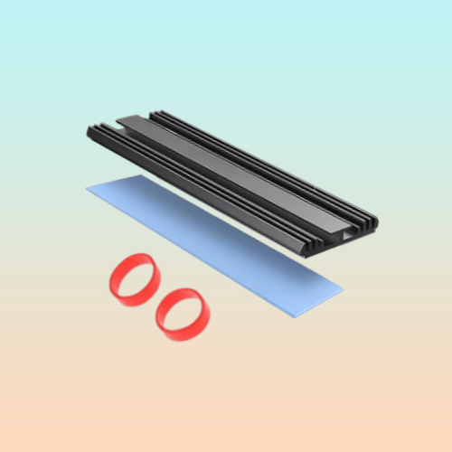 DISIPADOR ALUMINIO MEMORIA RAM LAPTOP SO-DIMM SSD M.2 NVME | ALUMINUM HEATSINK FOR LAPTOP RAM SO-DIMM & M.2 NVME SSD