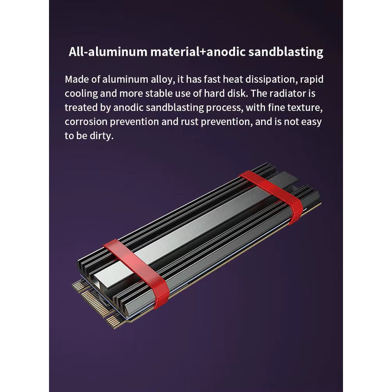 DISIPADOR ALUMINIO MEMORIA RAM LAPTOP SO-DIMM SSD M.2 NVME | ALUMINUM HEATSINK FOR LAPTOP RAM SO-DIMM & M.2 NVME SSD