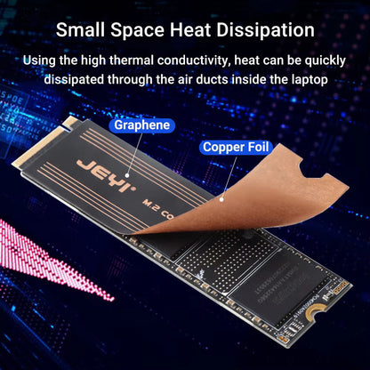 DISIPADOR GRAFENO COBRE MEMORIA RAM M.2 SSD STICKER GAMER