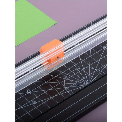 CORTADOR PAPEL A4 BIDIRECCIONAL GUILLOTINA NEGRO MANUAL