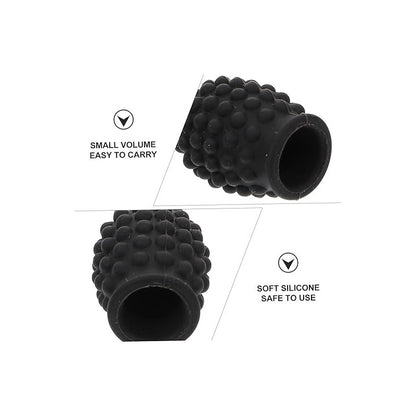 REDUCTOR SONIDO BAQUETAS PROTECTOR PROFESIONLAL 5A BATERÍA NEGRO 5A