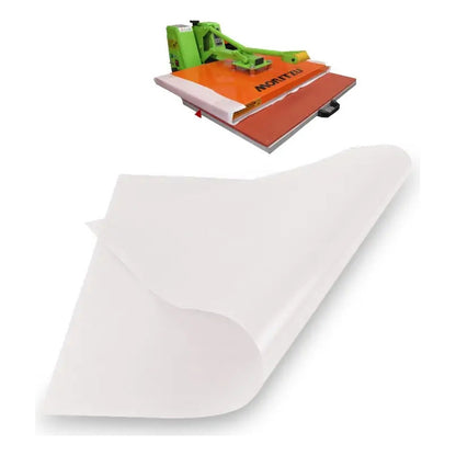 HOJA TEFLÓN 40X30CM SUBLIMACIÓN COCINA PLANCHA CALOR PRENSA BLANCO