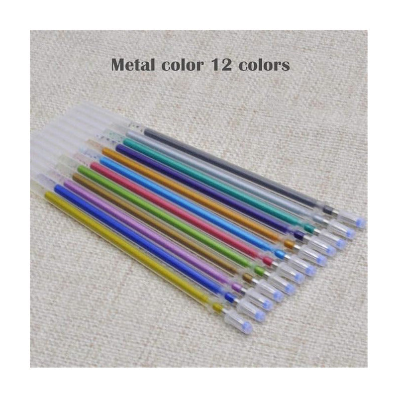 12X MINA REPUESTO RESALTADOR METÁLICO ARTISTICO HC6407-12