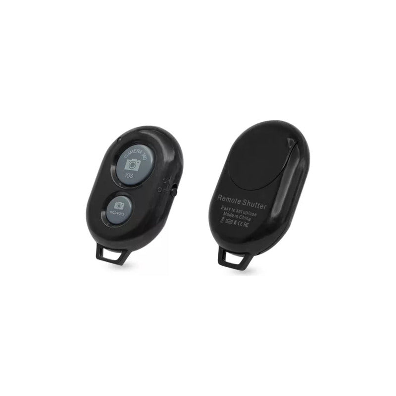 CONTROL REMOTO INALÁMBRICO BLUETOOTH CELULAR CÁMARA IOS 360 NEGRO