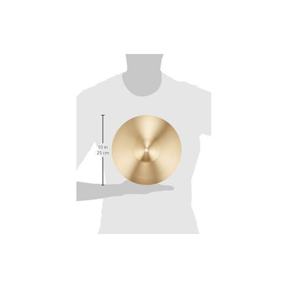 PLATILLO SPLASH 10 PULGADAS BATERÍA ACÚSTICA PERCUSIÓN DORADO OSCURO