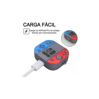 ESTUCHE AUDIFONOS AIRPODS 3 TIPO NINTENDO SWITCH MIXTO